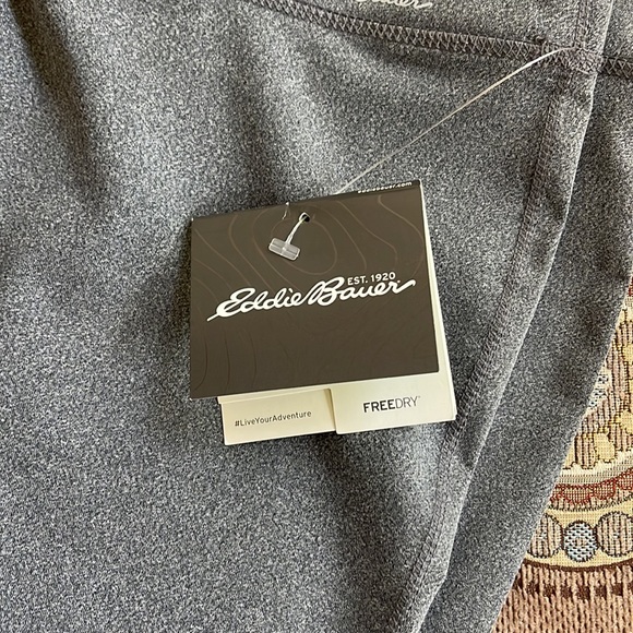 NEW Eddie Bauer Women's Astir High Rise Capri Leggings NWT Gray, MEDIUM - Picture 2 of 6